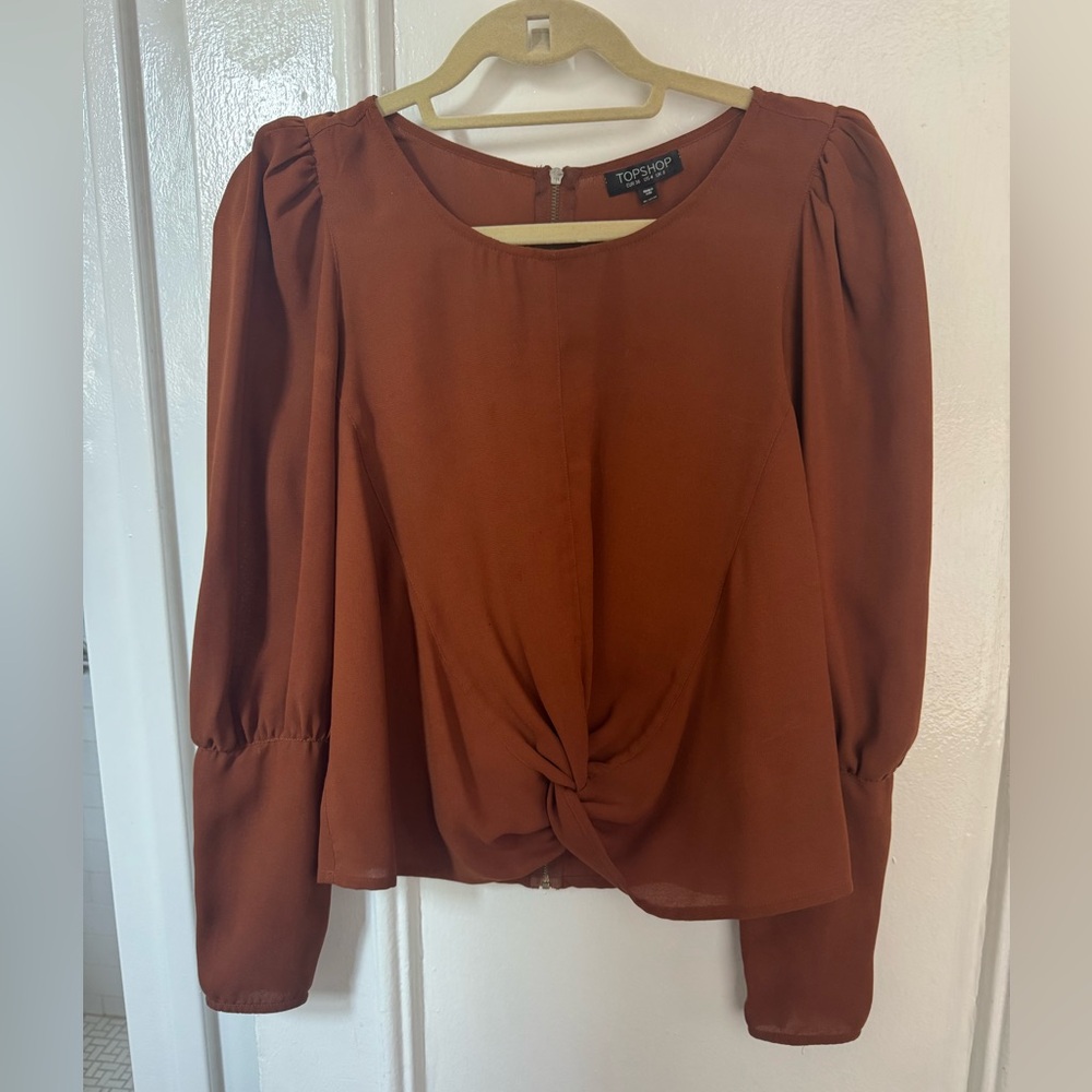 Beautiful Topshop LS Blouse - must go 7/1